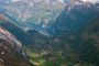 Flydal Gorge, Eagle Bend e vislumbre o Monte Dalsnibba