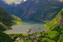 Flydal Gorge, Eagle Bend e vislumbre o Monte Dalsnibba