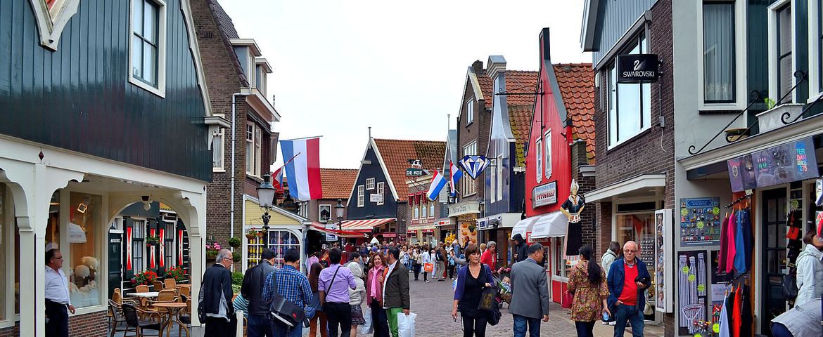 Visita a Volendam, Marken e aos Moinhos de Zaanse Schans