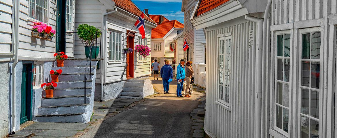 Skudeneshavn um Paraíso Branco