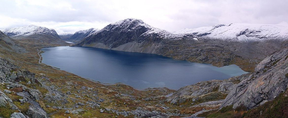 Flydal Gorge, Eagle Bend e vislumbre o Monte Dalsnibba