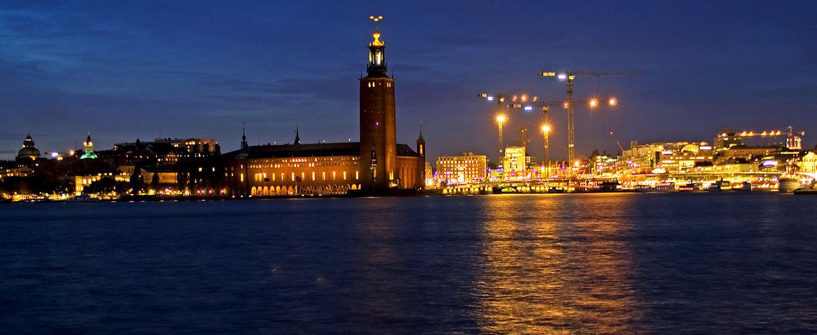 Panorâmica de Estocolmo e Museu Vasa