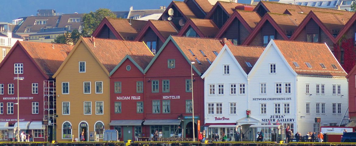 Bergen: Mercado e Visita à Cidade