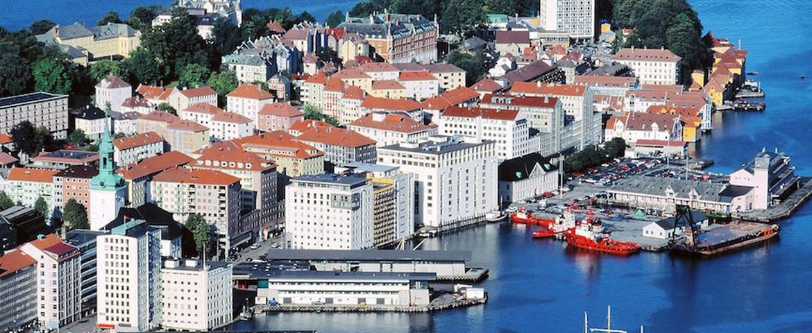 Funicular ao Monte Floyen e passeio no Coração de Bergen, passeio a pé