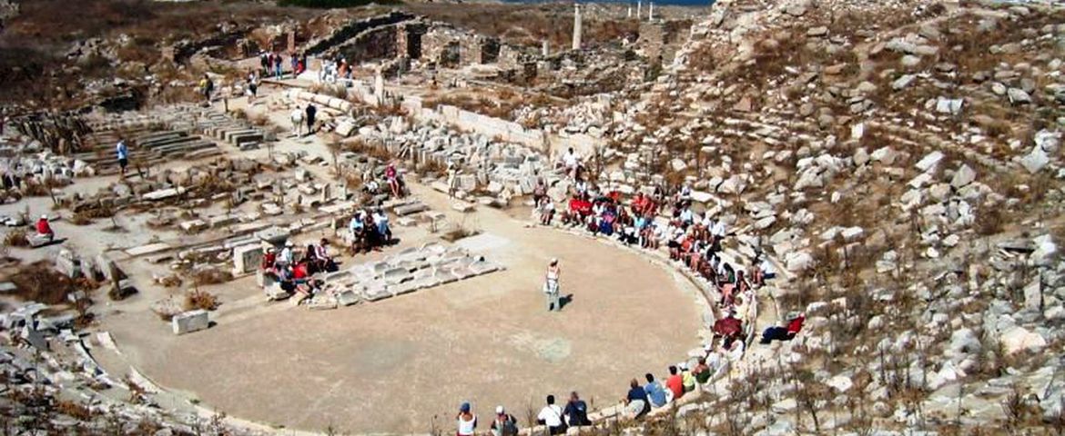 Mykonos a ilha de Delos