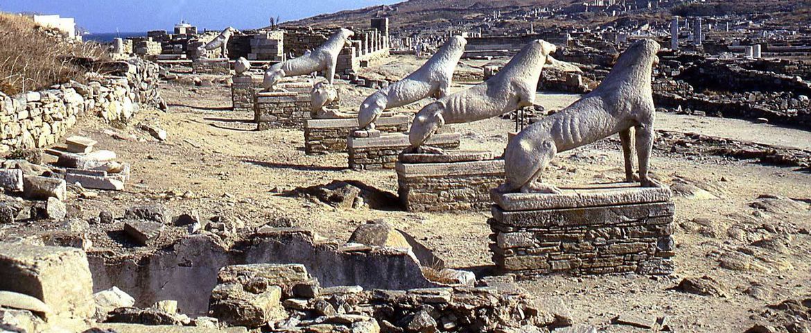 Mykonos a ilha de Delos