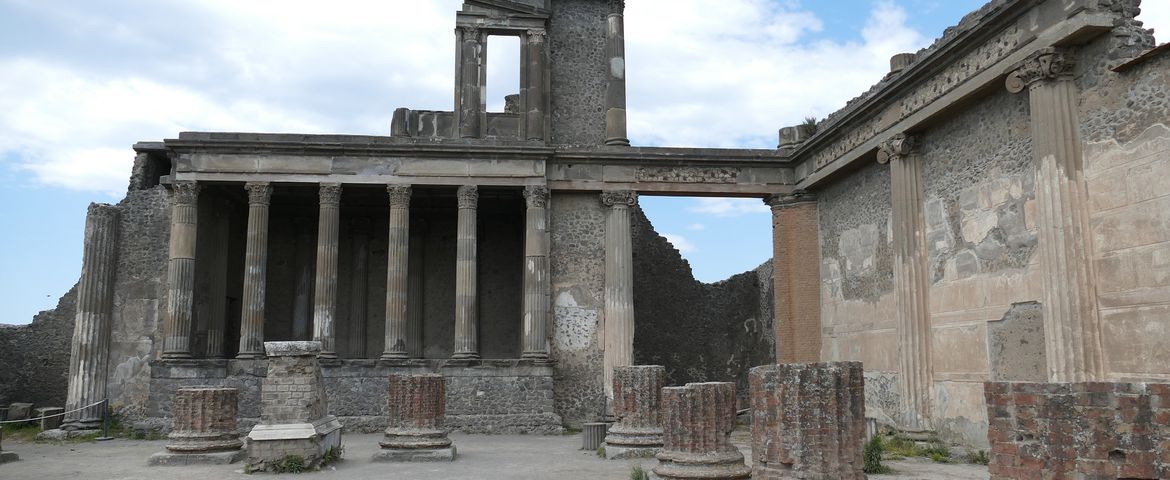 As Ruínas de Pompeia