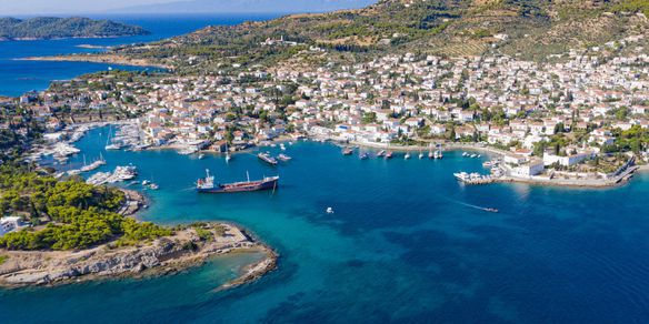 Spetses, passeio guiado a pé